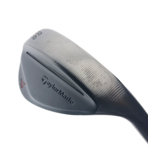 Used TaylorMade Milled Grind 2 Black Lob Wedge / 58.0 Degrees / Stiff Flex