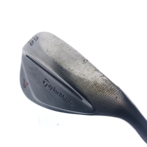 Used TaylorMade Milled Grind 2 Black Lob Wedge / 58.0 Degrees / Stiff Flex