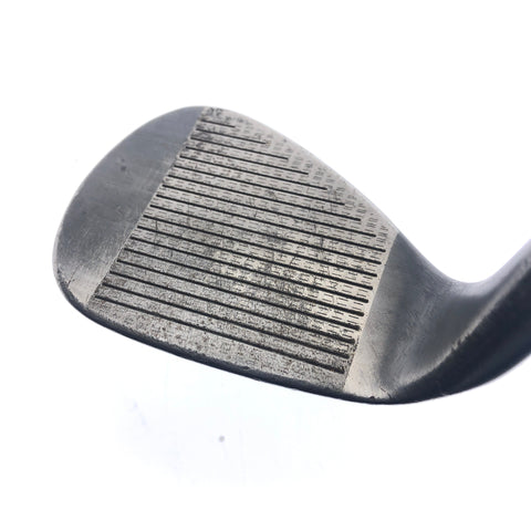 Used TaylorMade Milled Grind 2 Black Lob Wedge / 58.0 Degrees / Stiff Flex