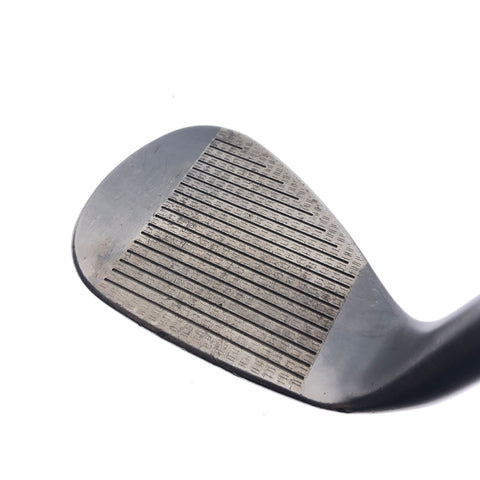 Used TaylorMade Milled Grind 2 Black Lob Wedge / 58.0 Degrees / Stiff Flex