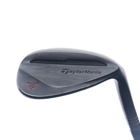 Used TaylorMade Milled Grind 2 Black Lob Wedge / 58.0 Degrees / Stiff Flex