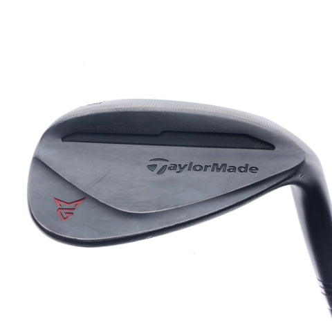 Used TaylorMade Milled Grind 2 Black Lob Wedge / 58.0 Degrees / Stiff Flex