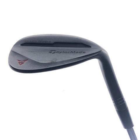 Used TaylorMade Milled Grind 2 Black Lob Wedge / 58.0 Degrees / X-Stiff Flex