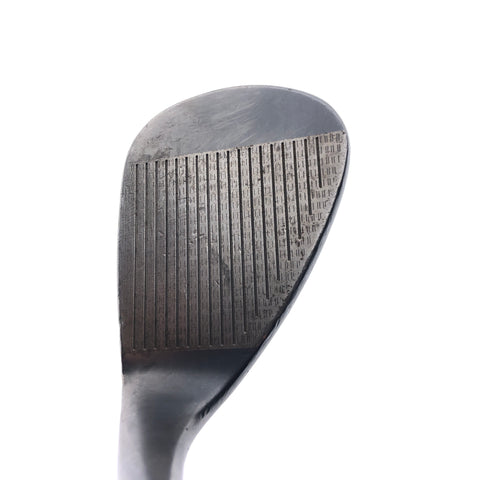 Used TaylorMade Milled Grind 2 Black Lob Wedge / 60.0 Degrees / Stiff Flex