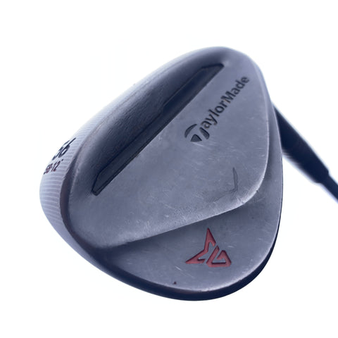 Used TaylorMade Milled Grind 2 Black Sand Wedge / 56.0 Degrees / Stiff Flex