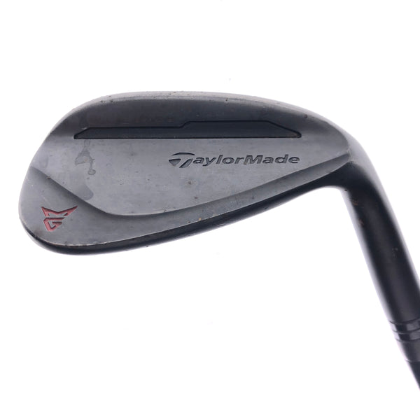 Used TaylorMade Milled Grind 2 Black Sand Wedge / 56.0 Degrees / Stiff Flex