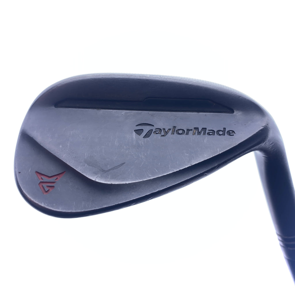 Used TaylorMade Milled Grind 2 Black Sand Wedge / 56.0 Degrees / Stiff Flex