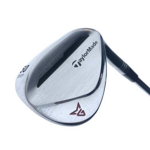 Used TaylorMade Milled Grind 2 Chrome Gap Wedge / 50.0 Degrees / Stiff Flex