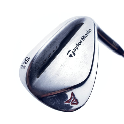 Used TaylorMade Milled Grind 2 Chrome Gap Wedge / 50.0 Degrees / Stiff Flex