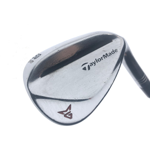 Used TaylorMade Milled Grind 2 Chrome Gap Wedge / 50.0 Degrees / Stiff Flex