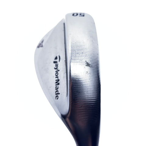 Used TaylorMade Milled Grind 2 Chrome Gap Wedge / 50.0 Degrees / Stiff Flex