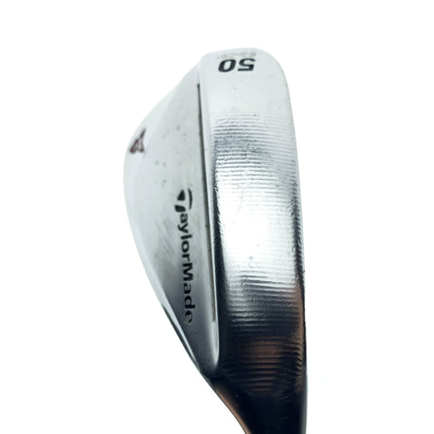 Used TaylorMade Milled Grind 2 Chrome Gap Wedge / 50.0 Degrees / Stiff Flex