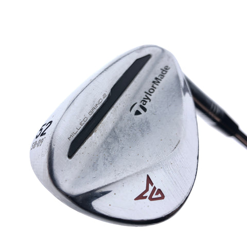 Used TaylorMade Milled Grind 2 Chrome Gap Wedge / 52.0 Degrees / Stiff Flex