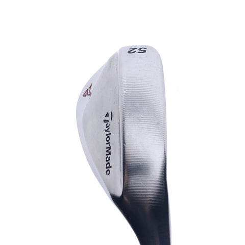 Used TaylorMade Milled Grind 2 Chrome Gap Wedge / 52.0 Degrees / Stiff Flex