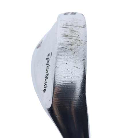 Used TaylorMade Milled Grind 2 Chrome Gap Wedge / 52.0 Degrees / Stiff Flex