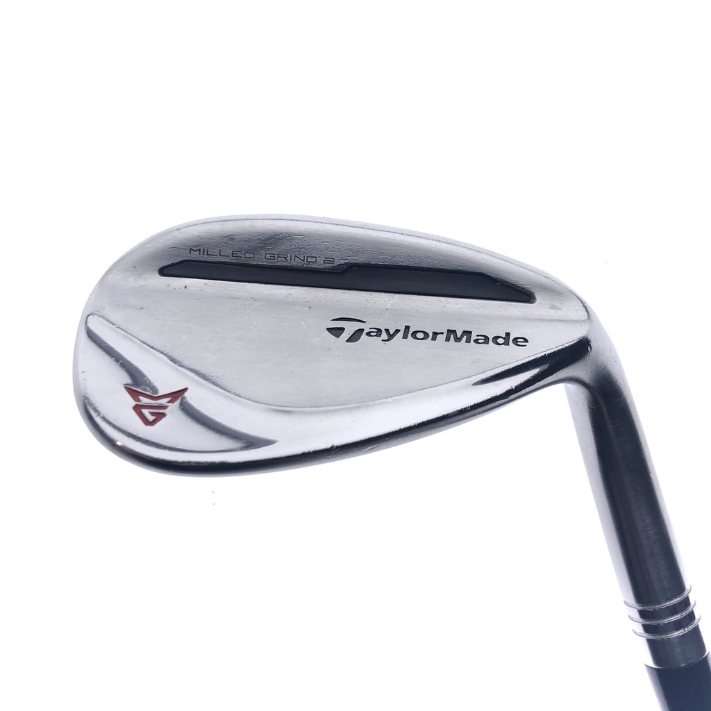 Used TaylorMade Milled Grind 2 Chrome Gap Wedge / 52.0 Degrees / Stiff Flex