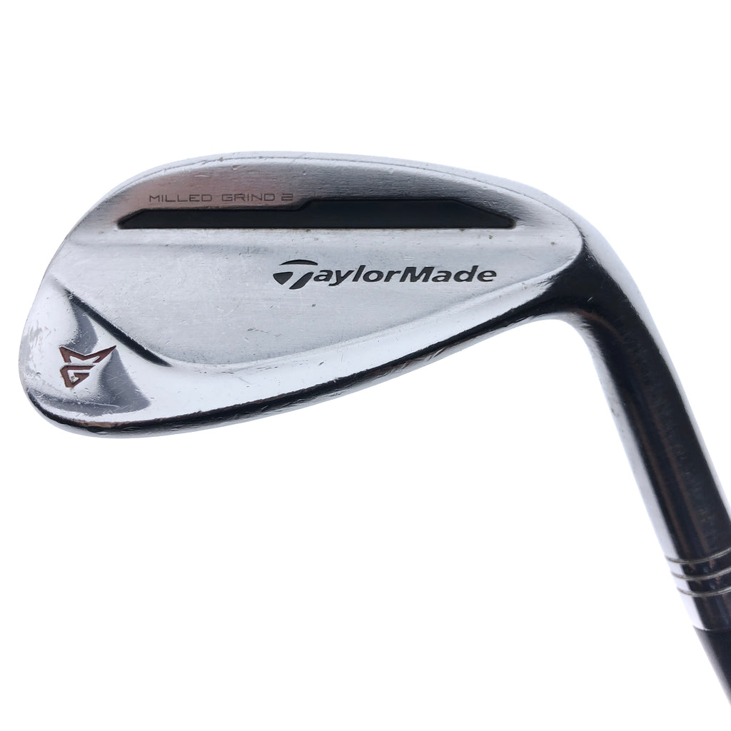 Used TaylorMade Milled Grind 2 Chrome Gap Wedge / 52.0 Degrees / Stiff Flex