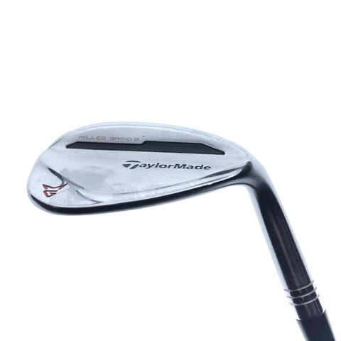 Used TaylorMade Milled Grind 2 Chrome Lob Wedge / 58.0 Degrees / Stiff Flex