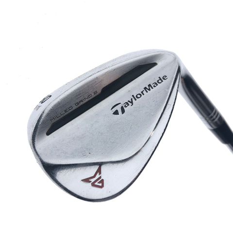 Used TaylorMade Milled Grind 2 Chrome Lob Wedge / 60.0 Degrees / Stiff Flex