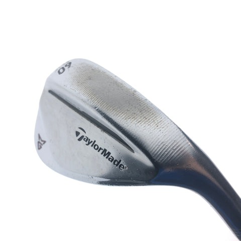 Used TaylorMade Milled Grind 2 Chrome Lob Wedge / 60.0 Degrees / Stiff Flex