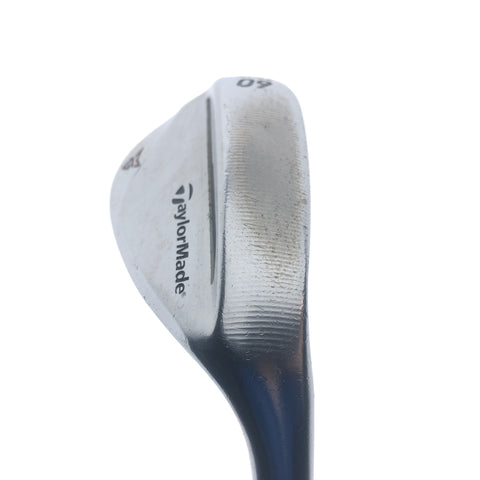 Used TaylorMade Milled Grind 2 Chrome Lob Wedge / 60.0 Degrees / Stiff Flex