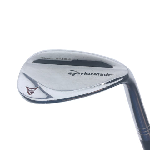 Used TaylorMade Milled Grind 2 Chrome Lob Wedge / 60.0 Degrees / Stiff Flex