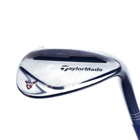 Used TaylorMade Milled Grind 2 Chrome Lob Wedge / 60.0 Degrees / X-Stiff Flex
