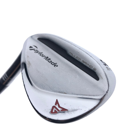 Used TaylorMade Milled Grind 2 Chrome Sand Wedge / 54.0 Degrees / X-Stiff Flex