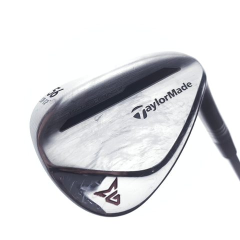 Used TaylorMade Milled Grind 2 Chrome Sand Wedge / 56.0 Degrees / Stiff Flex