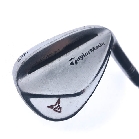 Used TaylorMade Milled Grind 2 Chrome Sand Wedge / 56.0 Degrees / Stiff Flex