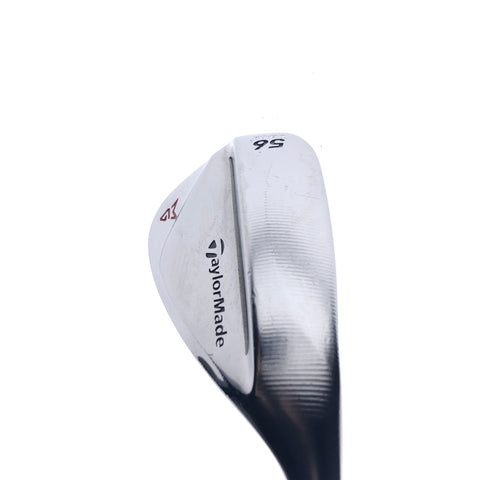 Used TaylorMade Milled Grind 2 Chrome Sand Wedge / 56.0 Degrees / Stiff Flex
