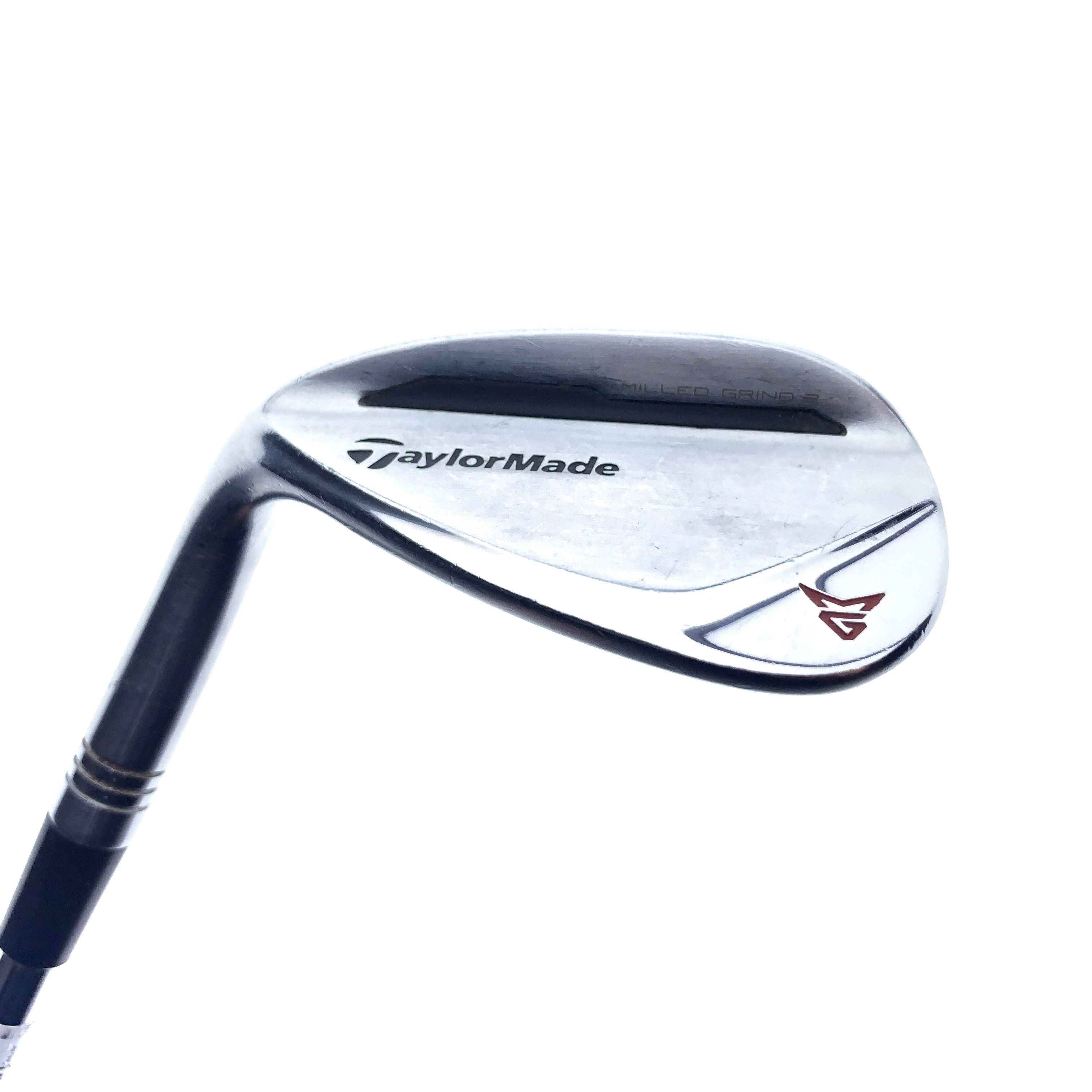 Used TaylorMade Milled Grind 2 Chrome Sand Wedge / 56.0 / Stiff Flex / Left