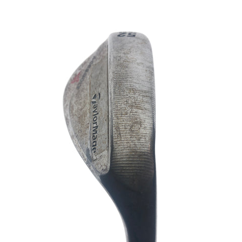 Used TaylorMade Milled Grind 2 Raw Gap Wedge / 52.0 Degrees / Stiff Flex