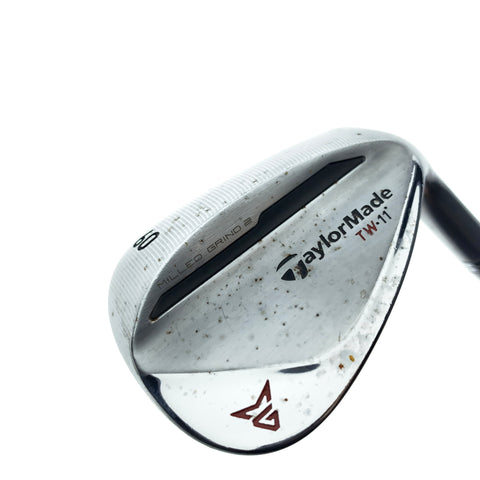 Used TaylorMade Milled Grind 2 TW Lob Wedge / 60.0 Degrees / Stiff Flex