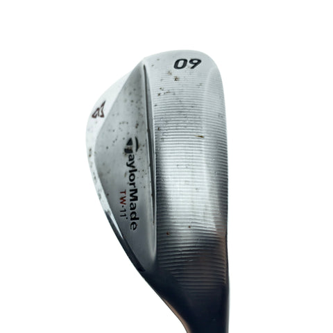 Used TaylorMade Milled Grind 2 TW Lob Wedge / 60.0 Degrees / Stiff Flex