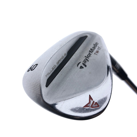 Used TaylorMade Milled Grind 2 TW Lob Wedge / 60.0 Degrees / Wedge Flex
