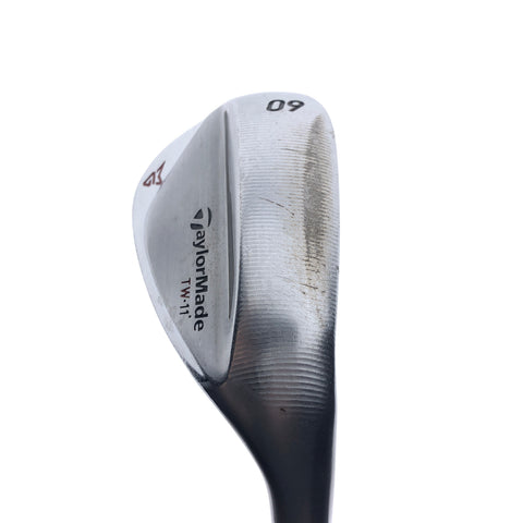 Used TaylorMade Milled Grind 2 TW Lob Wedge / 60.0 Degrees / Wedge Flex