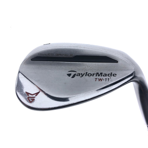 Used TaylorMade Milled Grind 2 TW Lob Wedge / 60.0 Degrees / Wedge Flex