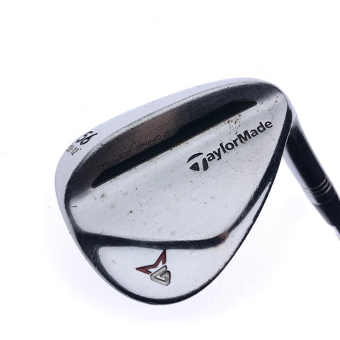 Used TaylorMade Milled Grind 2 Wedge Chrome Sand Wedge / 56 Degrees / Stiff Flex