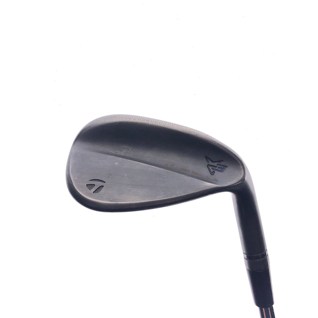 Used TaylorMade Milled Grind 3 Black Gap Wedge / 50.0 Degrees / Stiff Flex