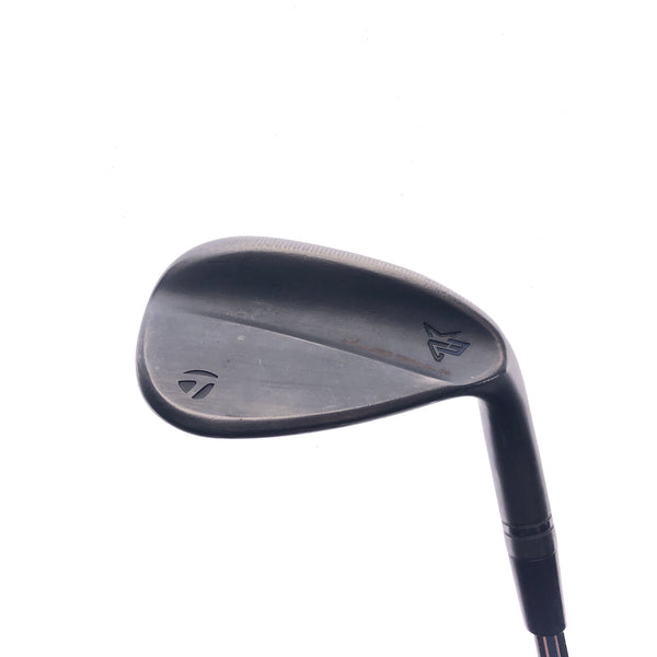 Used TaylorMade Milled Grind 3 Black Gap Wedge / 50.0 Degrees / Stiff Flex