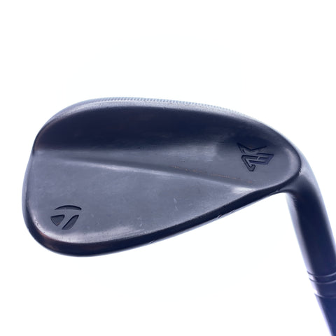 Used TaylorMade Milled Grind 3 Black Gap Wedge / 50.0 Degrees / Stiff Flex