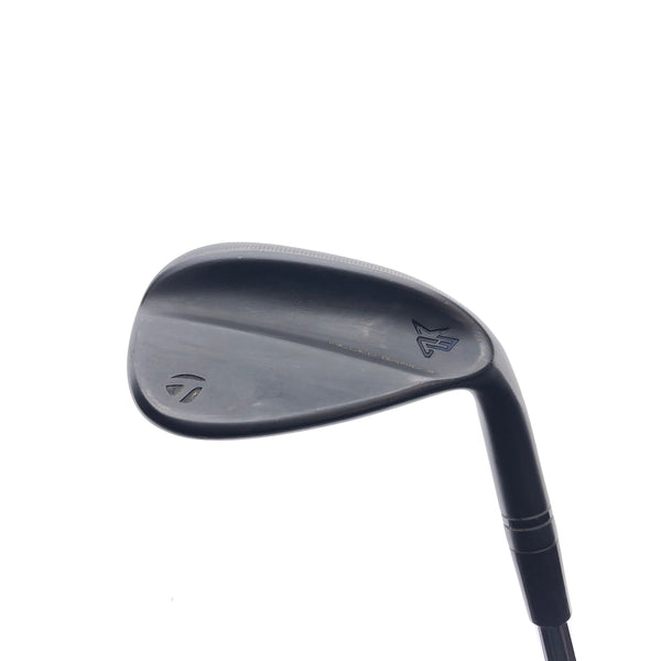 Used TaylorMade Milled Grind 3 Black Gap Wedge / 50.0 Degrees / Stiff Flex