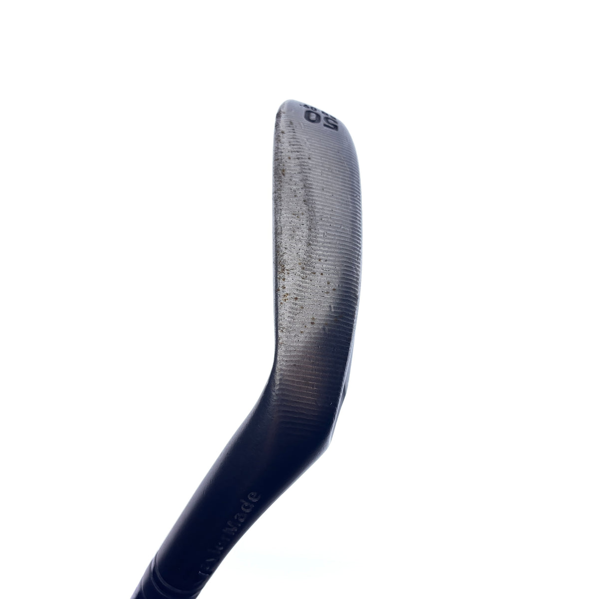 Used TaylorMade Milled Grind 3 Black Gap Wedge / 50.0 Degrees / Stiff / LH