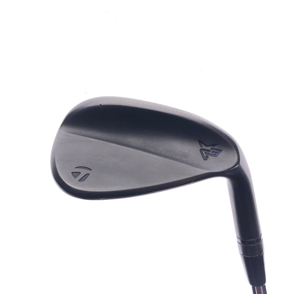 Used TaylorMade Milled Grind 3 Black Gap Wedge / 50.0 Degrees / Wedge Flex