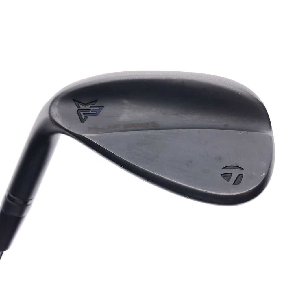 Used TaylorMade Milled Grind 3 Black Gap Wedge / 52 Deg / Stiff / Left-Handed