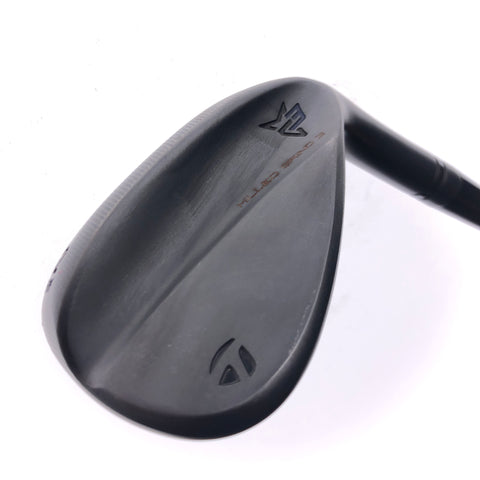 Used TaylorMade Milled Grind 3 Black Gap Wedge / 52.0 Degrees / Stiff Flex