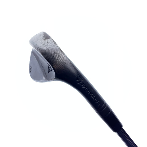 Used TaylorMade Milled Grind 3 Black Gap Wedge / 52.0 Degrees / Stiff Flex