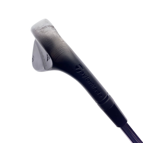 Used TaylorMade Milled Grind 3 Black Gap Wedge / 52.0 Degrees / Stiff Flex