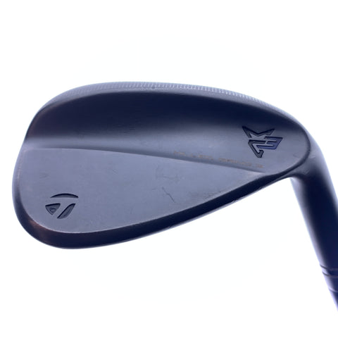 Used TaylorMade Milled Grind 3 Black Gap Wedge / 52.0 Degrees / Stiff Flex